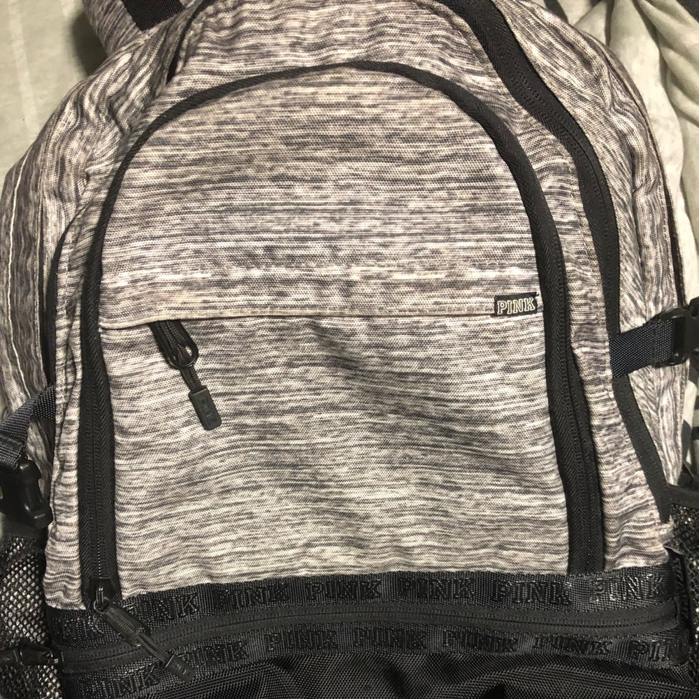 Pink campus bookbag